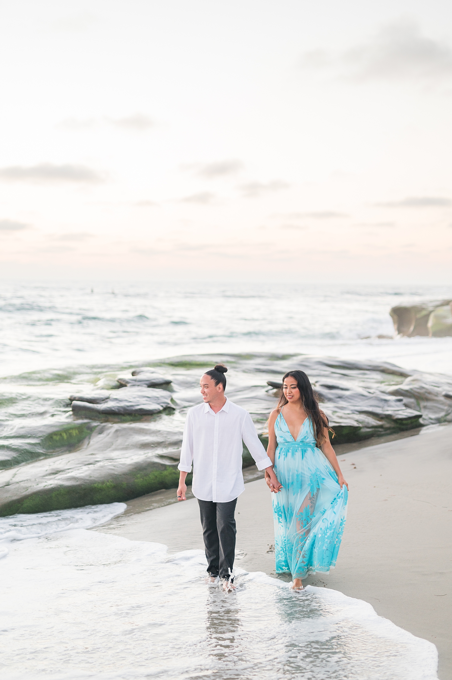 La Jolla Engagement Session | Irene + Kenny